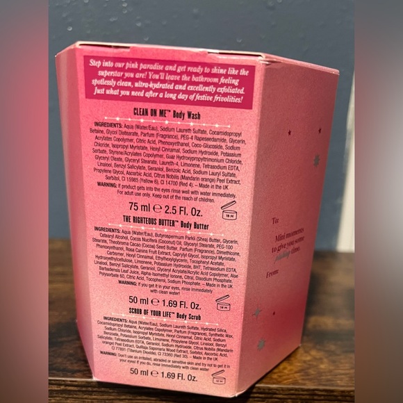 Soap & Glory Pink Like A Star & Starlit Hands & Toes Foot Cream Body Wash & More - Picture 4 of 6